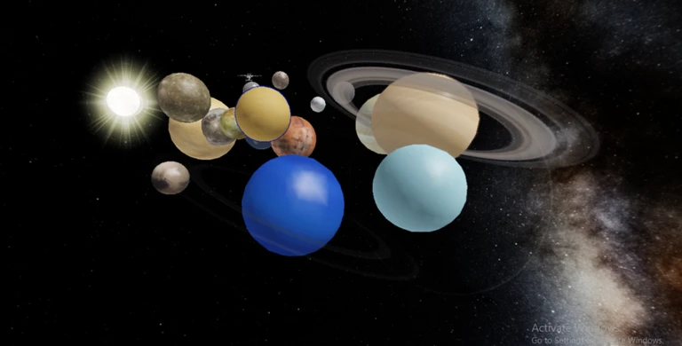 Planets ekran görüntüsü