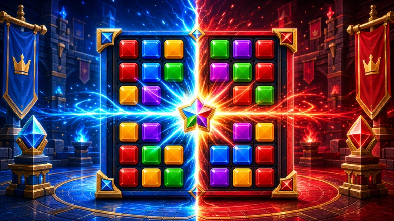 Match 3 PvP Battle ekran görüntüsü