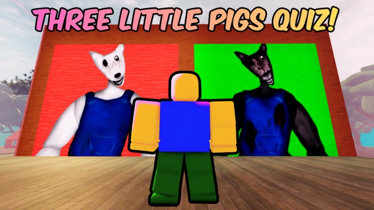 Three Little Pigs [Analog Horror] QUIZ! ekran görüntüsü