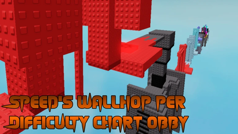 Speed's Wallhop Per Difficulty Chart Obby ekran görüntüsü