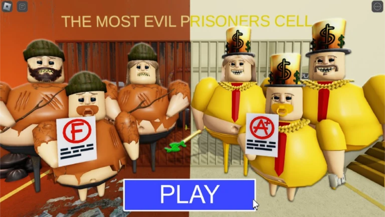 POOR VS RICH FAMILY PRISON RUN! (Obby) ekran görüntüsü