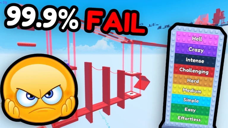 Dev's Difficulty Chart Obby ekran görüntüsü