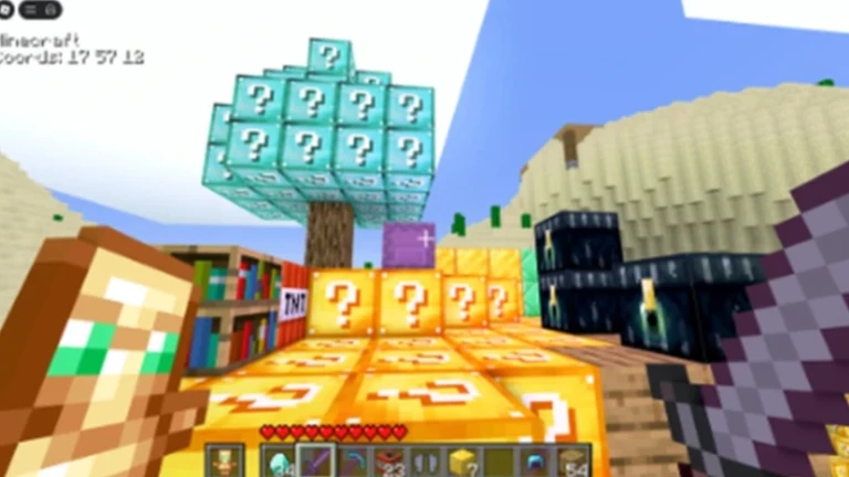 Lucky Block Voxel World ekran görüntüsü