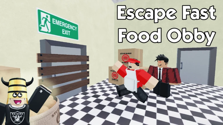 Escape The Fast Food Obby ekran görüntüsü