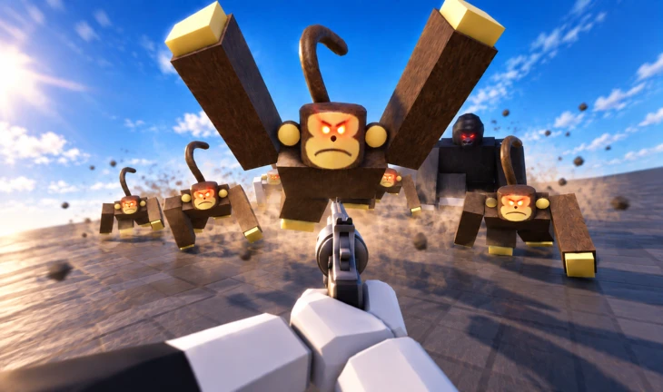 Survive a Million Monkeys ekran görüntüsü