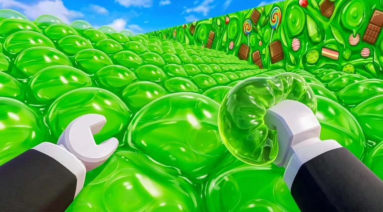+1 Speed Slime Bubble Wrap Escape ekran görüntüsü