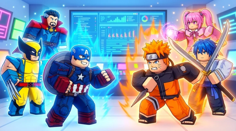 SuperHero VS Anime ekran görüntüsü