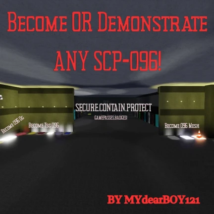 Become OR Demonstrate ANY SCP-096 (New) ekran görüntüsü