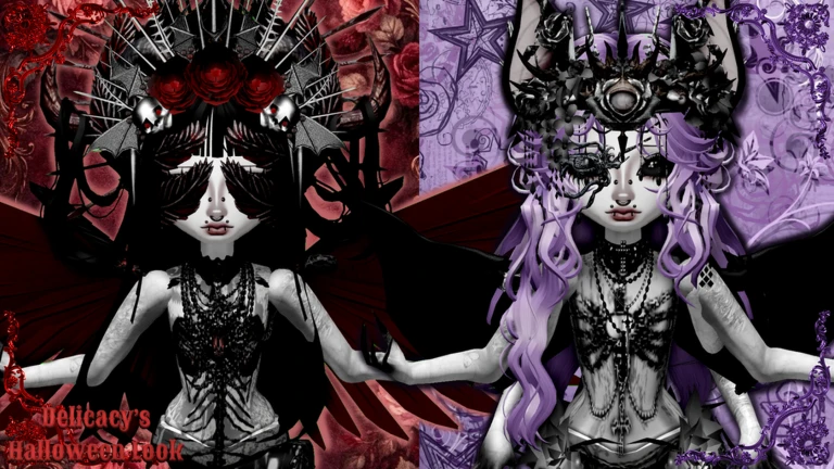 [NEW🎃!!] Delicacy's Horror Look AVATAR IDEAS  ekran görüntüsü
