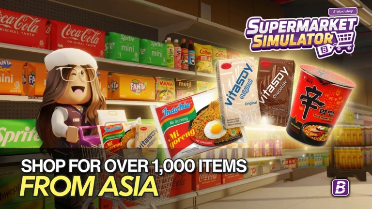 [JOBS!] 🛒 Asian Supermarket Simulator | BloxNShop ekran görüntüsü
