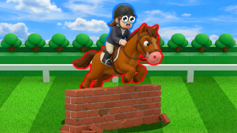 Horse Girl [2 PLAYER OBBY] ekran görüntüsü