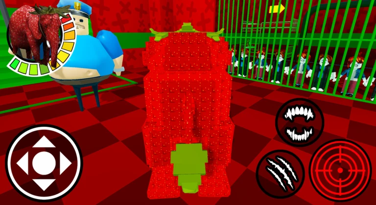 🍓 STRAWBERRY ELEPHANT PRISON RUN OBBY 🐘 ekran görüntüsü