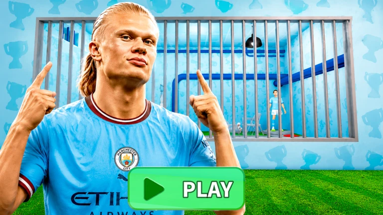 ⚽👟ERLING HAALAND PRISON RUN! ekran görüntüsü