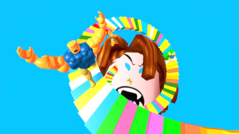 Escape Crazy Bacon Hair Obby Parkour! ekran görüntüsü