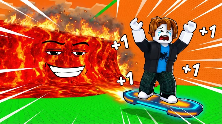 +1 Speed Lava Tsunami Escape ekran görüntüsü