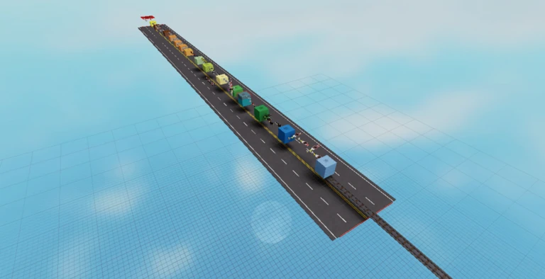 Train crossing obby! ekran görüntüsü