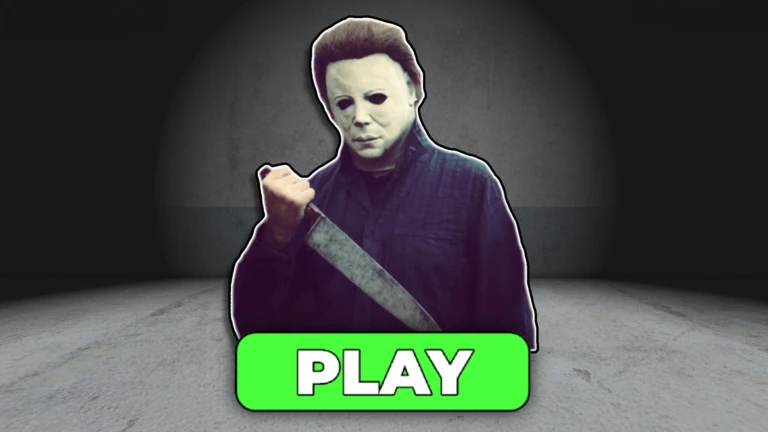 RUN FROM MICHAEL MYERS! (SCARY OBBY) ekran görüntüsü