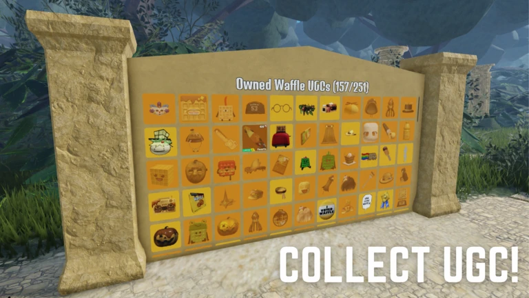 Waffle's UGC Temple ekran görüntüsü