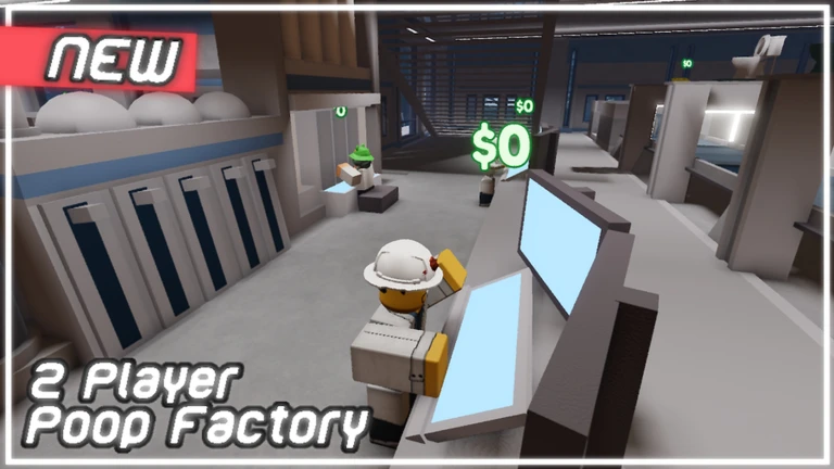 💩 2 Player Poop Factory Tycoon 😂 ekran görüntüsü