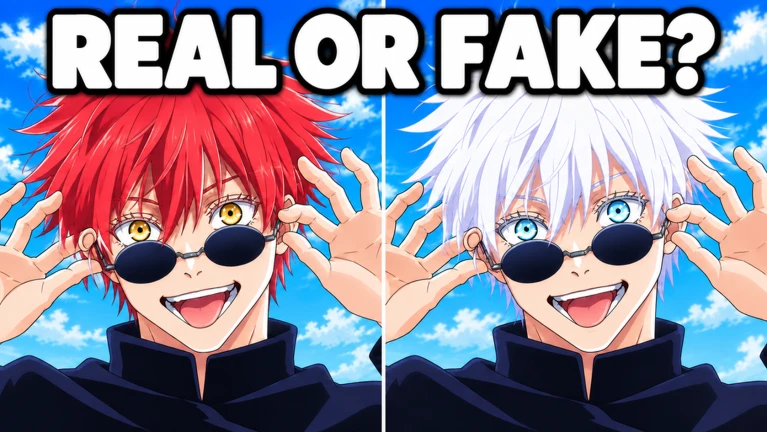 Spot the Fake For Anime! ekran görüntüsü