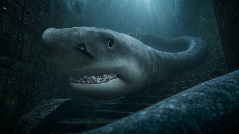 Survive Scary Shark Tower ekran görüntüsü