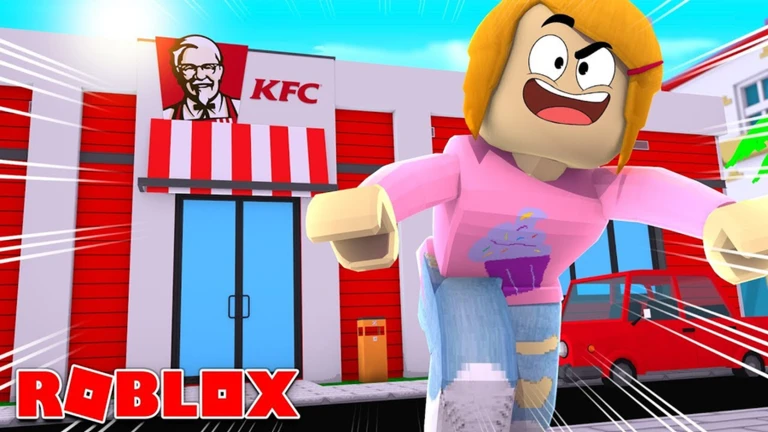 Escape KFC Obby! ekran görüntüsü