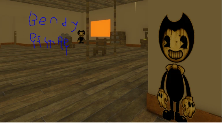 escape bendy!! ekran görüntüsü