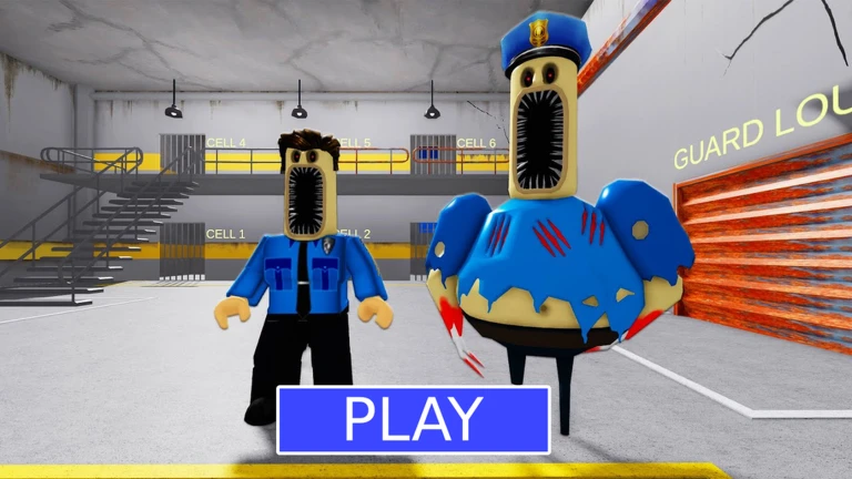 EXE COP'S PRISON RUN! (Obby) ekran görüntüsü