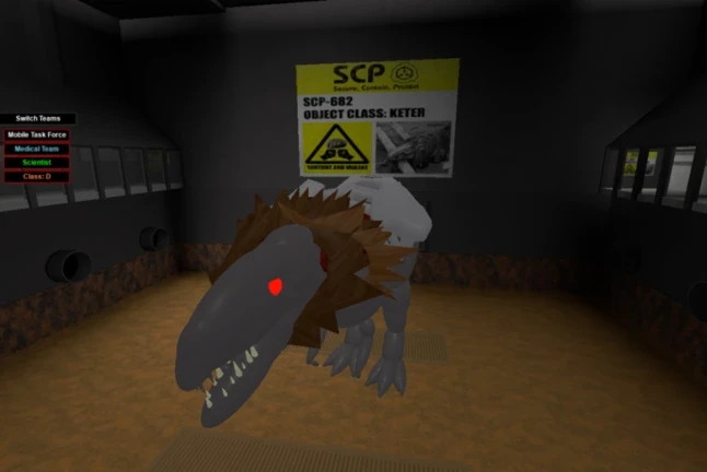 SCP Containment Breach - Part 1! (Working SCP'S!!) ekran görüntüsü