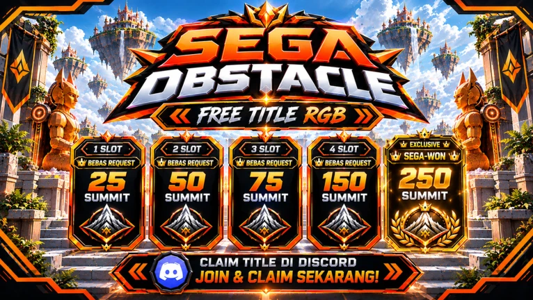 [ FREE TITLE + SUMMIT X5 ] SEGA OBSTACLE ekran görüntüsü