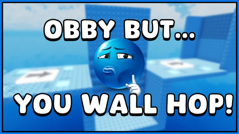 Obby But You Wall Hop ekran görüntüsü