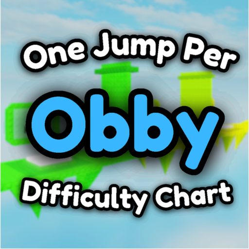One Jump Per Difficulty Chart Obby ekran görüntüsü