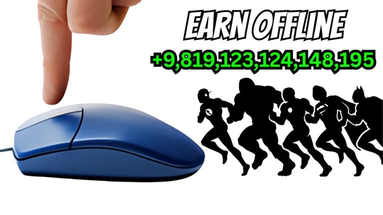 Super Hero Speed Clicker⚡ ekran görüntüsü
