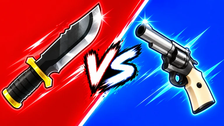 [💖NEW!] KNIFE VS GUN DUELS ekran görüntüsü