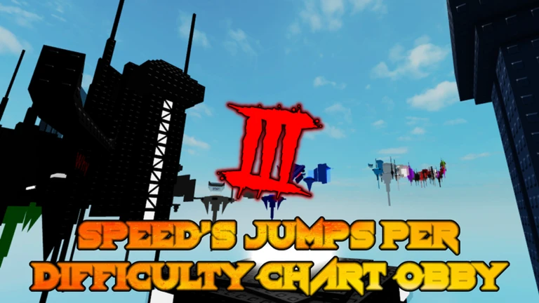 Speed's Jumps Per Difficulty Chart Obby 3 ekran görüntüsü