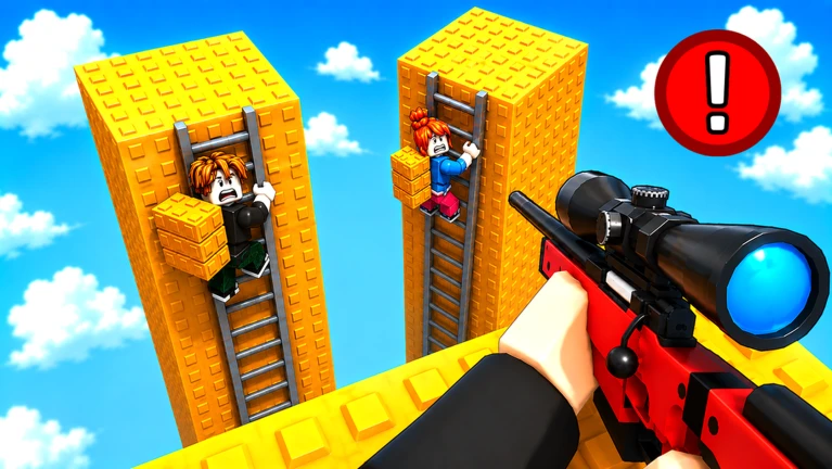 Build a Tower to Become Sniper ekran görüntüsü