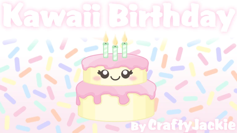 🎂 Kawaii Birthday Party Roleplay 🎂  ekran görüntüsü