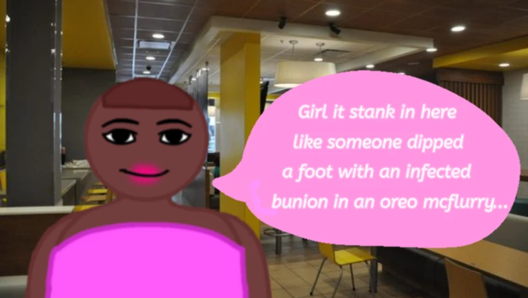 Peaches in mcdonalds! ekran görüntüsü