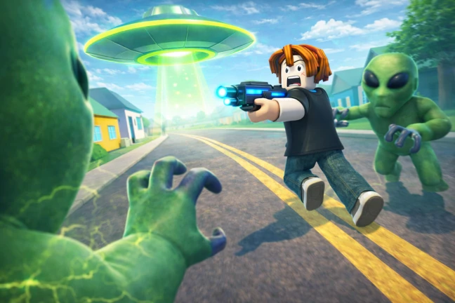 Survive The Alien Invasion ekran görüntüsü