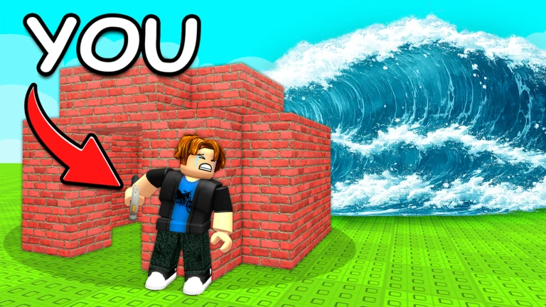 Build To Survive DISASTERS! 🌊 ekran görüntüsü