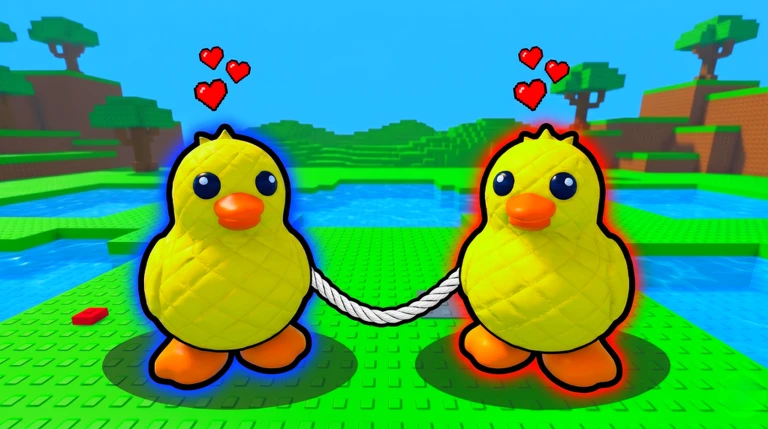 Duckies! 🐤 [2 Player Obby] ekran görüntüsü