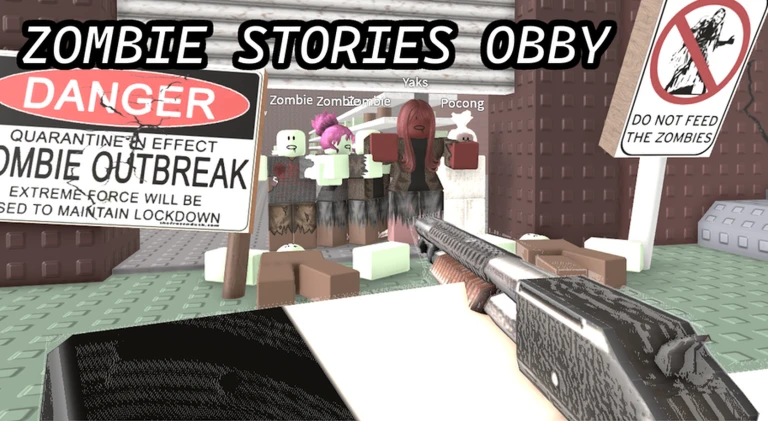 Zombie Stories Obby 🧟 ekran görüntüsü