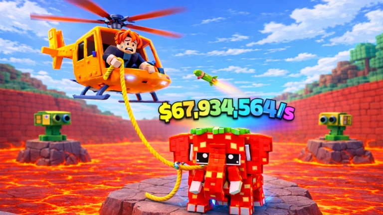 Rescue Brainrots From Lava! ekran görüntüsü