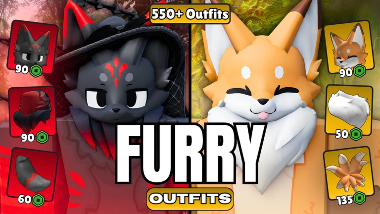 🦊 Furry OUTFITS ekran görüntüsü