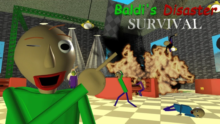 Baldi's Disaster Survival [BETA] ekran görüntüsü