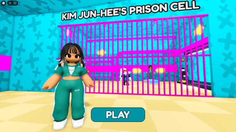🎀 KIM JUN-HEE'S PRISON RUN! (Obby) ekran görüntüsü
