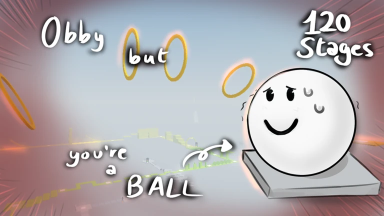 Obby but you're a ball ekran görüntüsü