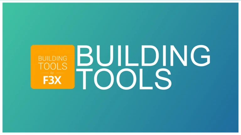 F3X Building Tools ekran görüntüsü