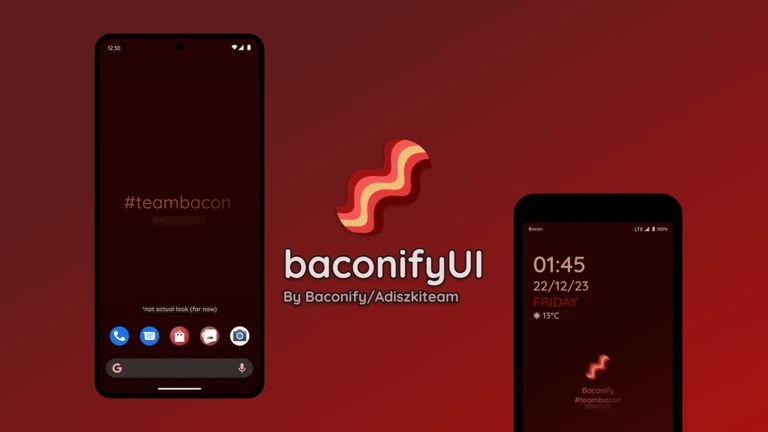 baconifyUI [WIP] ekran görüntüsü