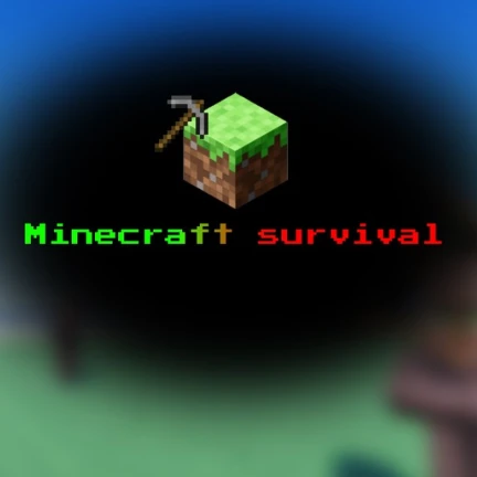 Minecraft survival ekran görüntüsü